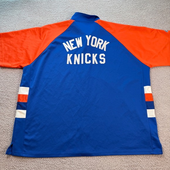 Vintage Majestic Hardwood Classics New York Knicks Warm Up Shooting Shirt 3XL